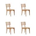 Designed To Furnish Giverny Dining Chair, Nature Cane, 4PK DE3597697
